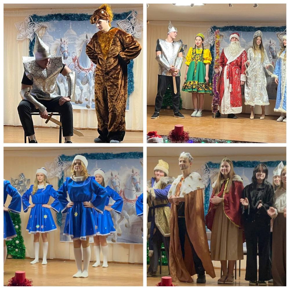 Новогодний праздник пришёл сегодня в медицинский колледж