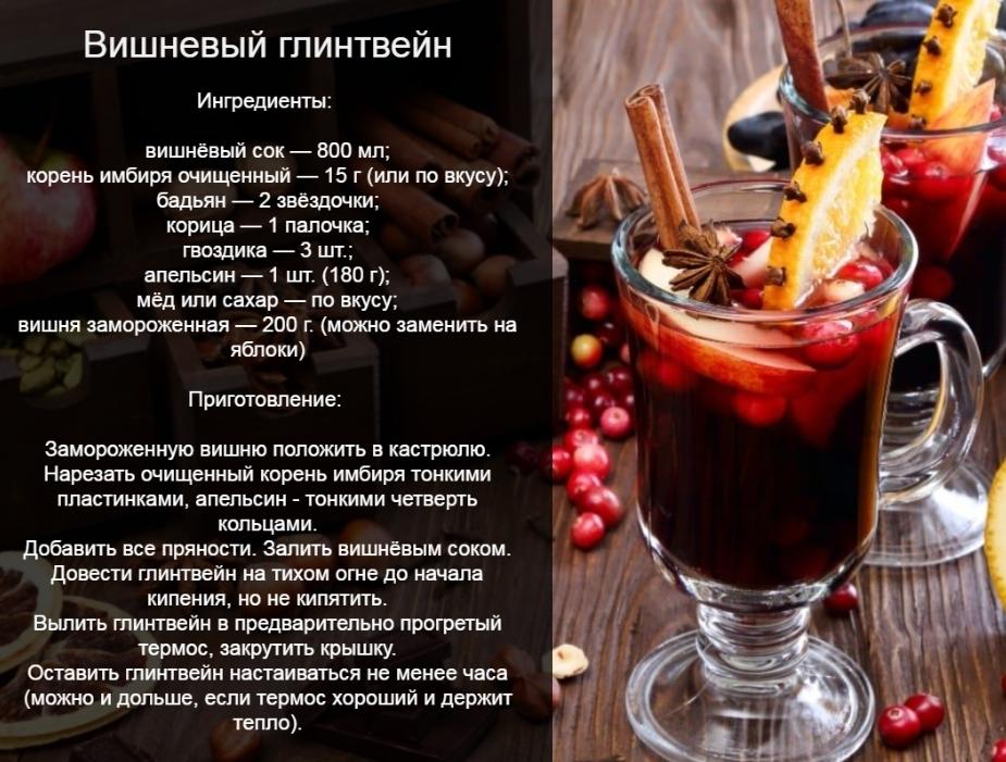 Вишневый глинтвейн